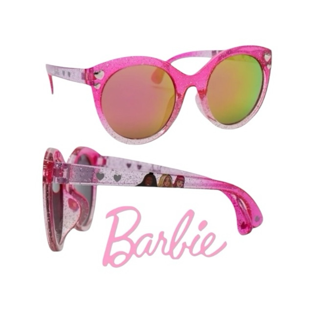 Barbie Pink Glitter Cat Eye Sunglasses